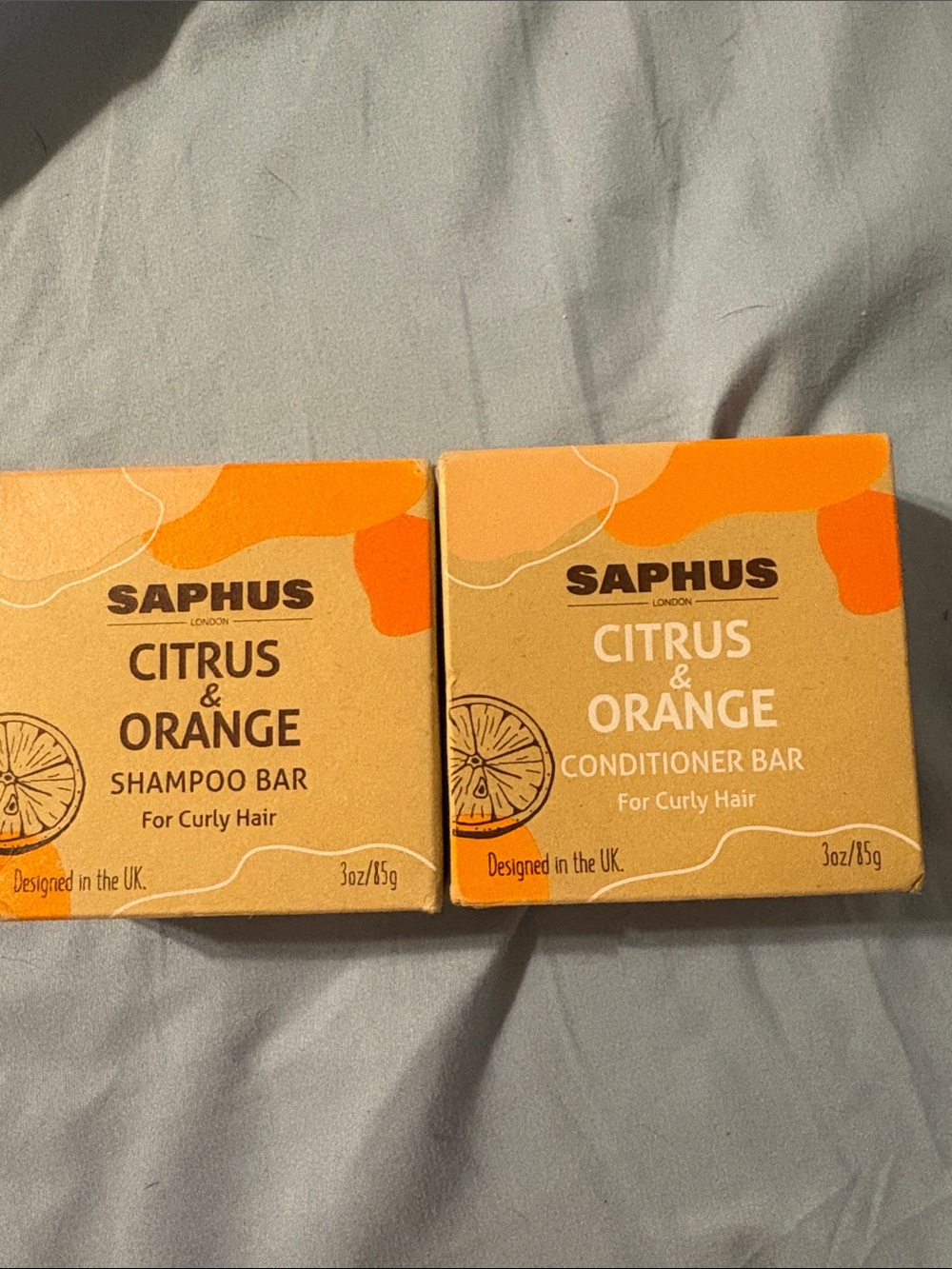 Citrus & Orange Shampoo Bar for Curly Hair - Orange